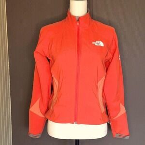 The north face Orange jacket flight series